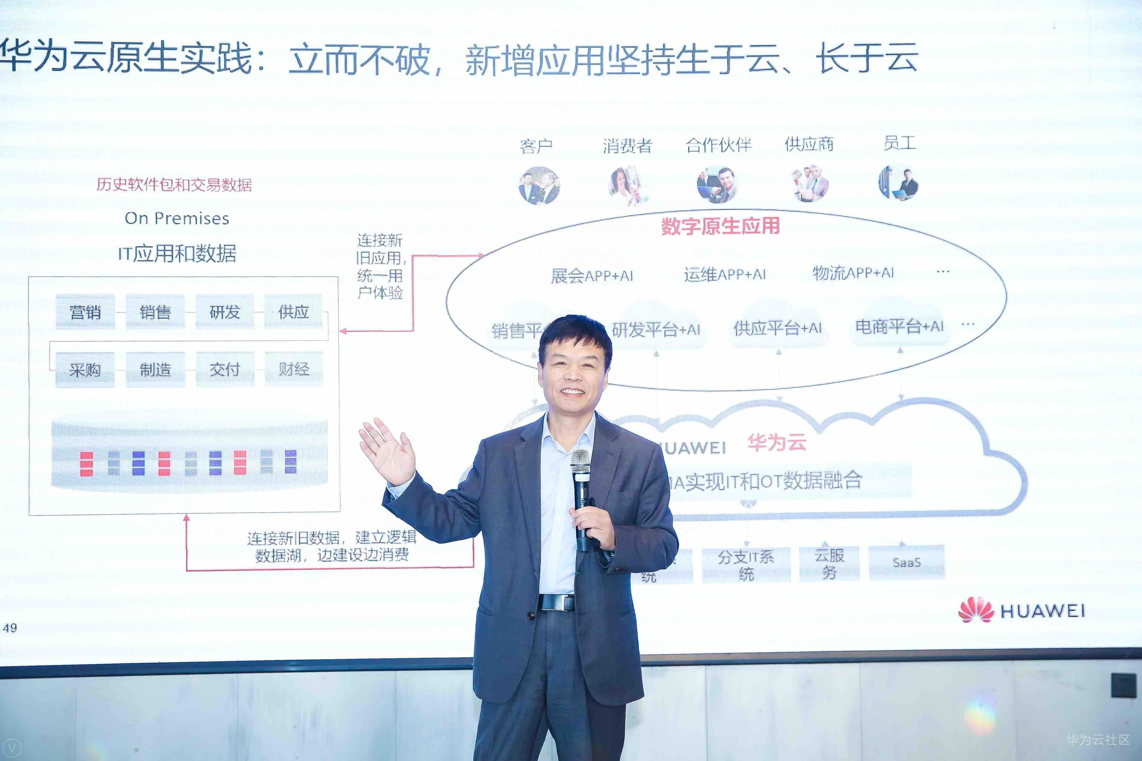 4-华为云首席数字化转型官苏立清介绍华为云原生实践1.jpg