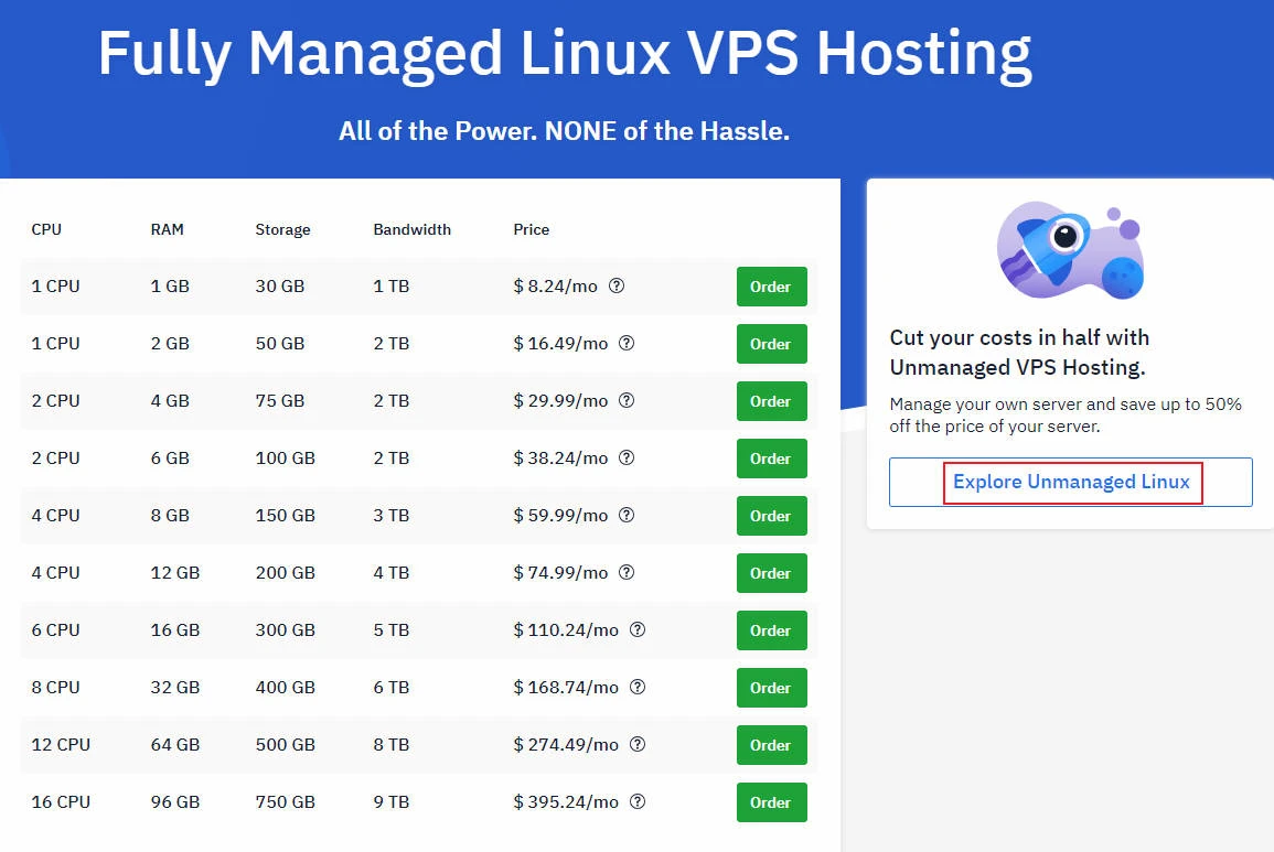 Explore Unmanaged Linux