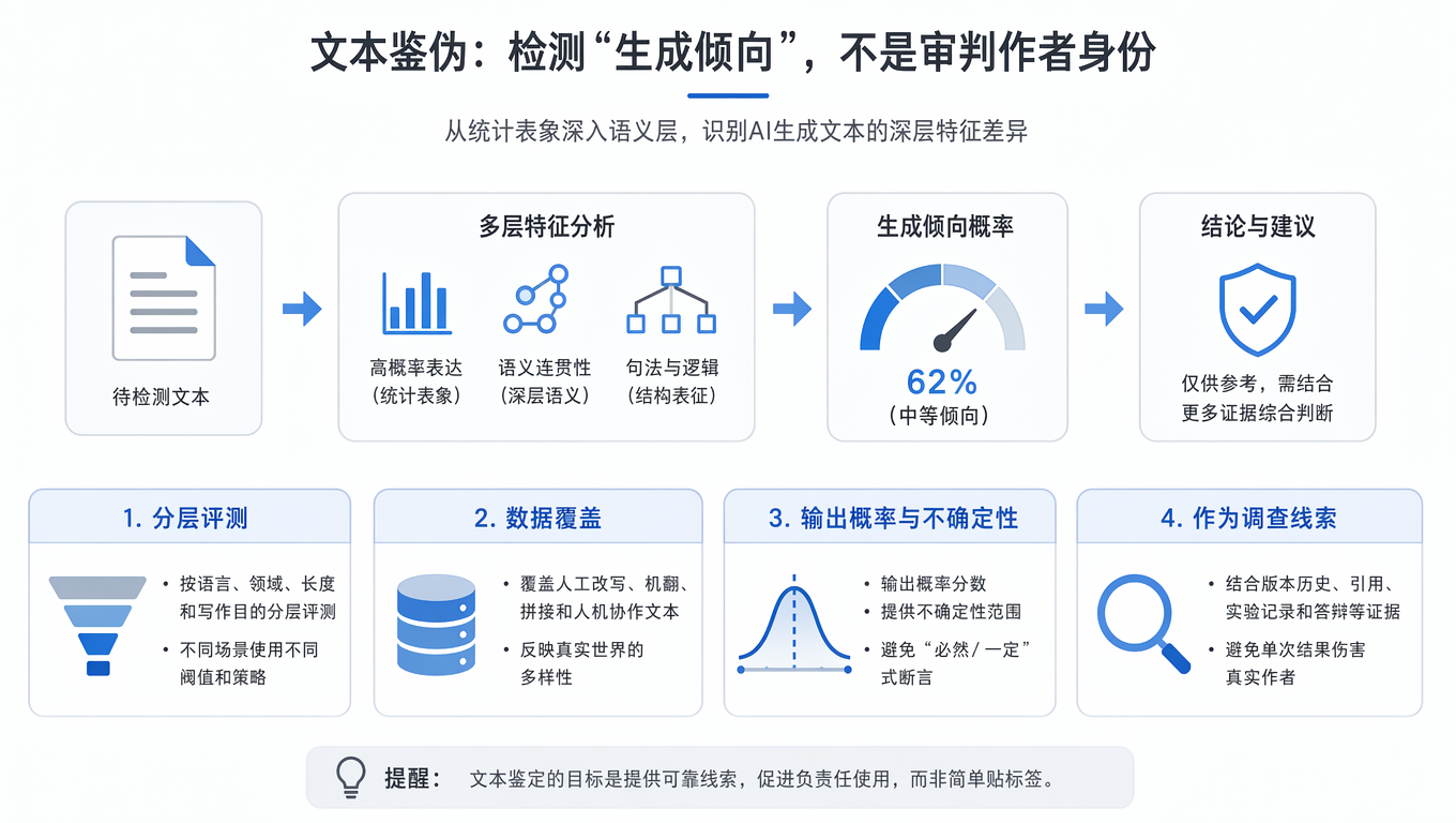 文本鉴伪：从统计表象到深层语义分析