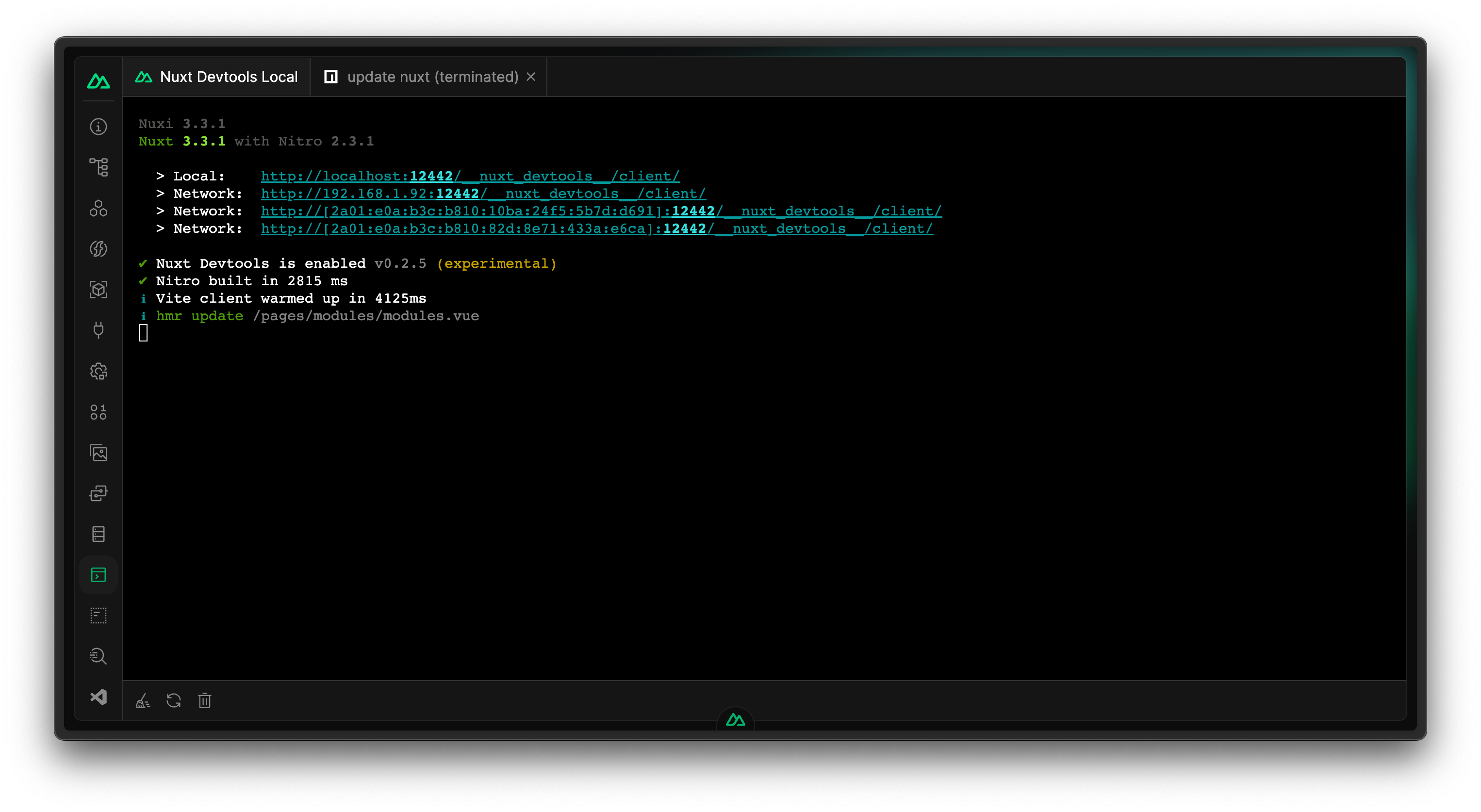 nuxt-devtools-tab-终端