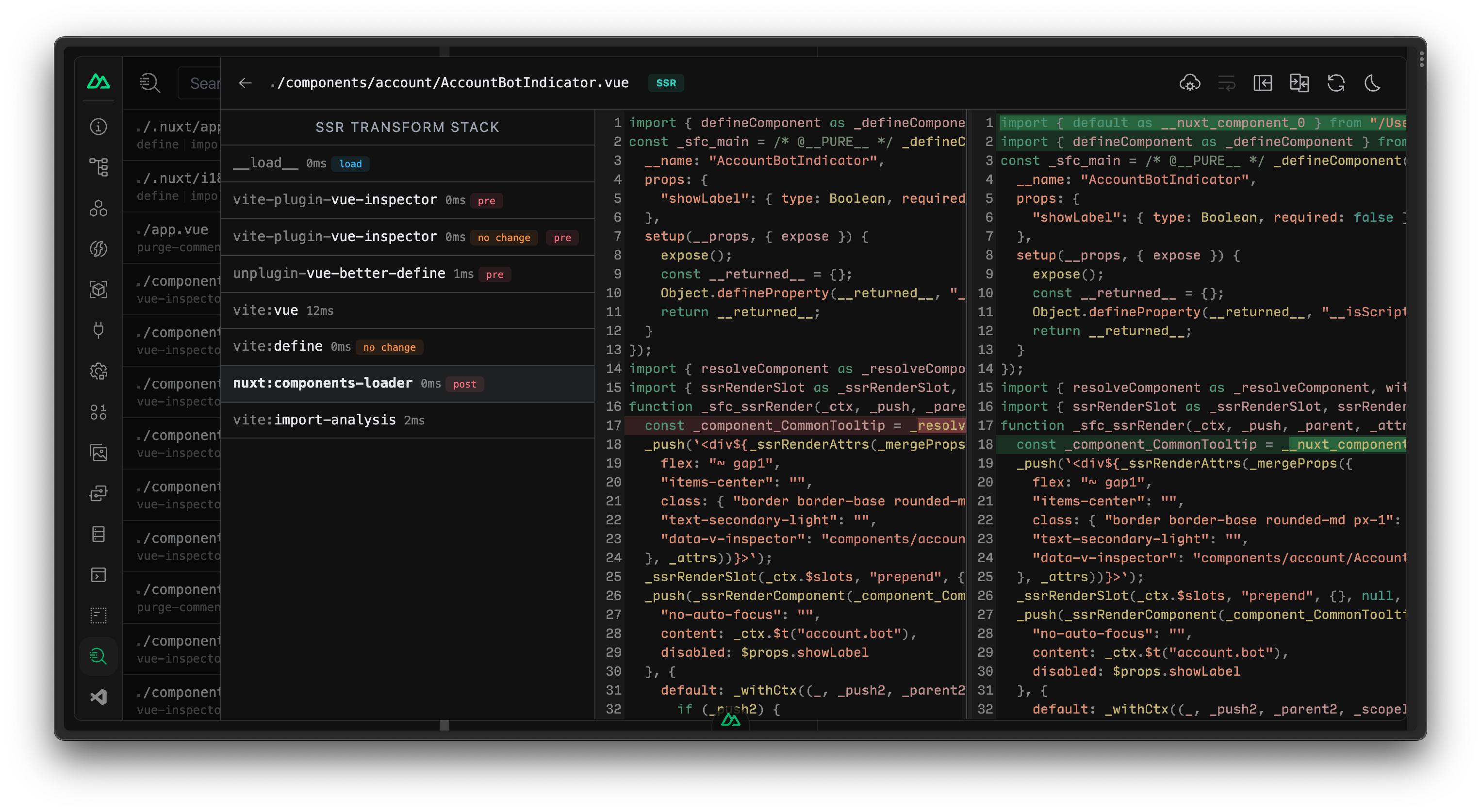 nuxt-devtools-vite-插件检查