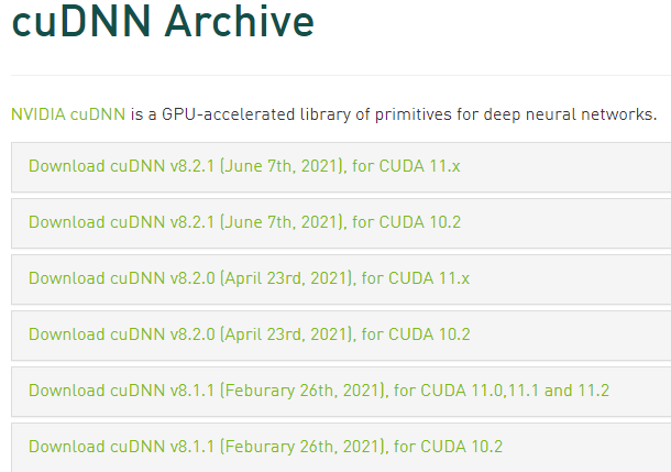 选择对应的版本