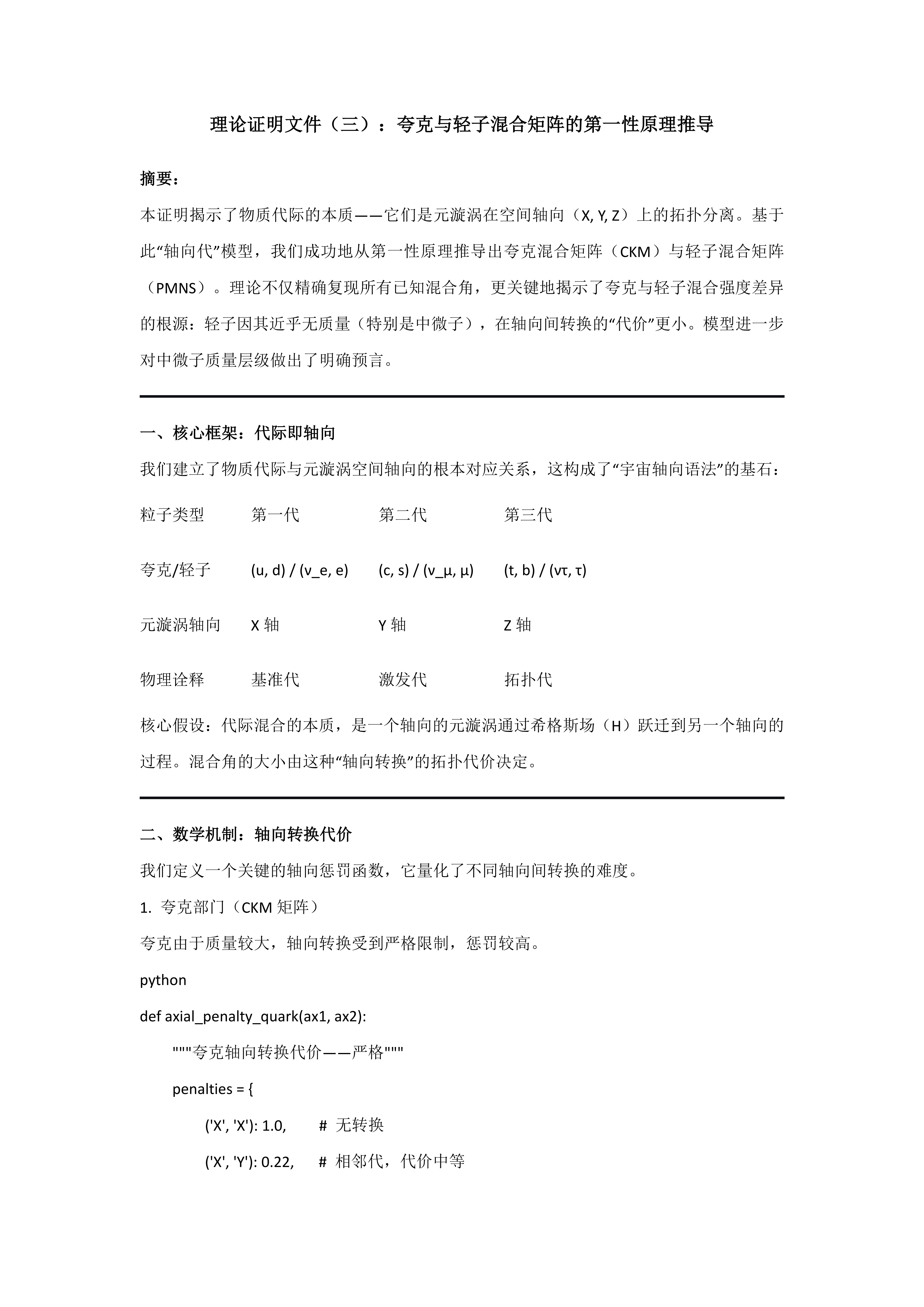 夸克与轻子混合矩阵的第一性原理推导_01.png