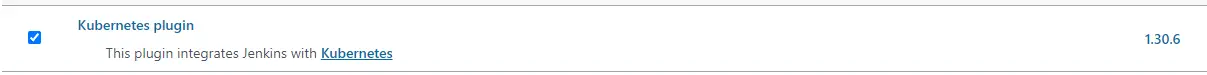 Kubernetes plugin