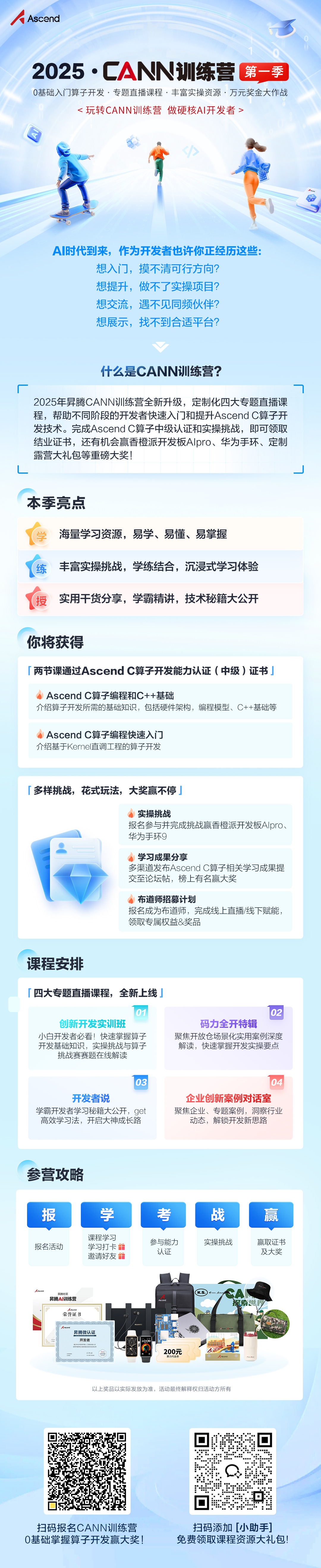 2025CANN训练营-报名长图-昇腾社区.jpg