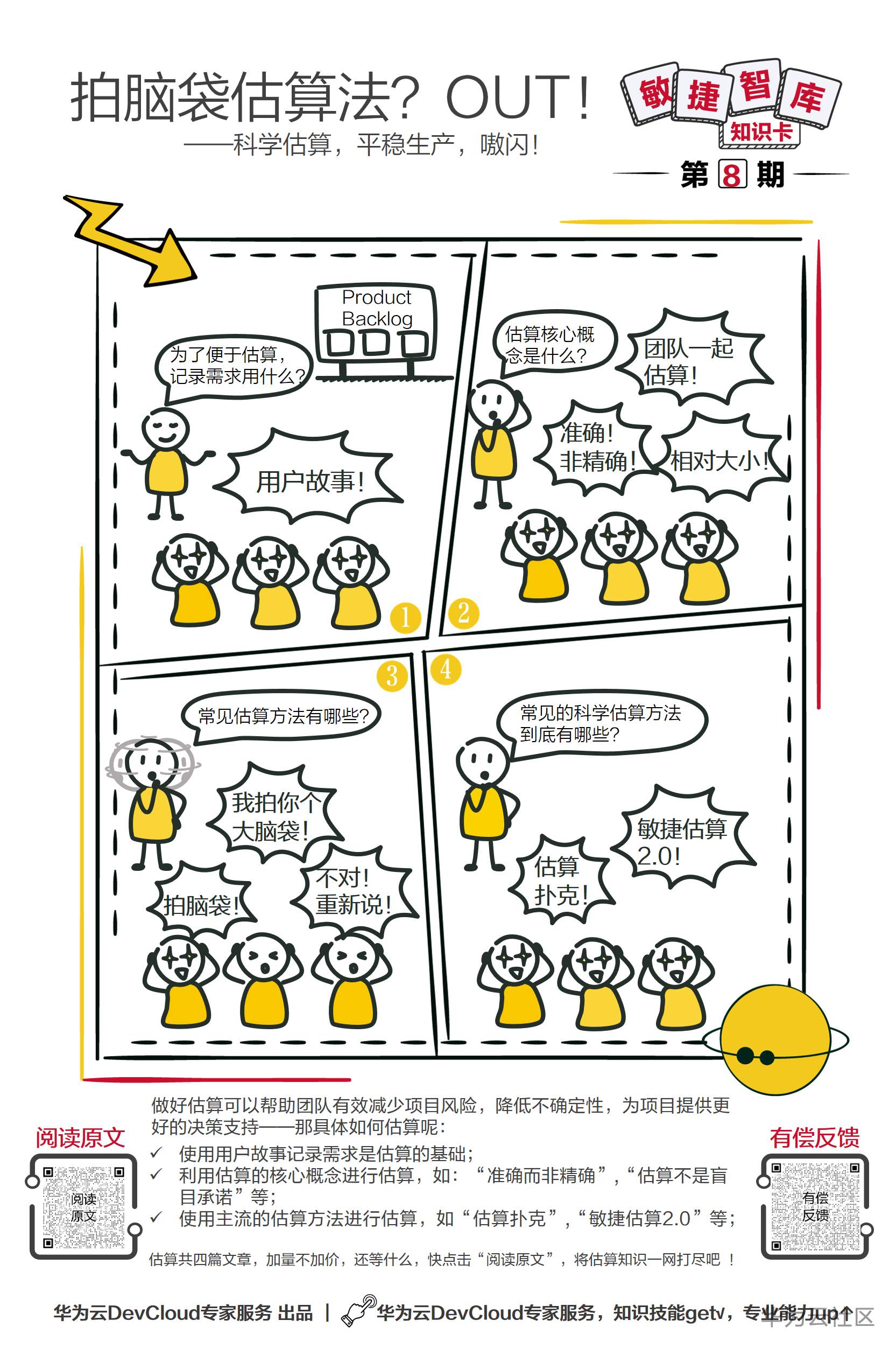 【敏捷智库知识卡】第8期_拍脑袋估算法?OUT!.PNG