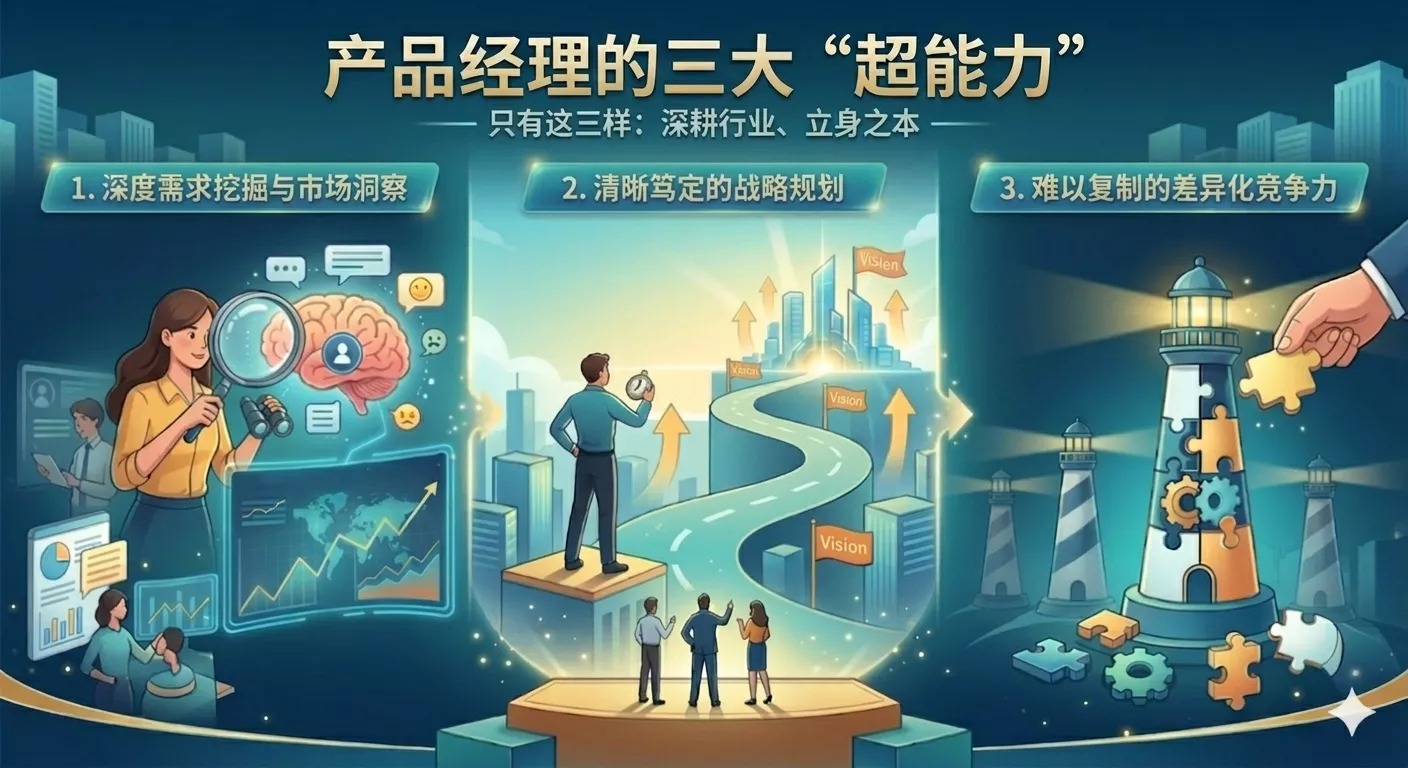产品经理三大能力