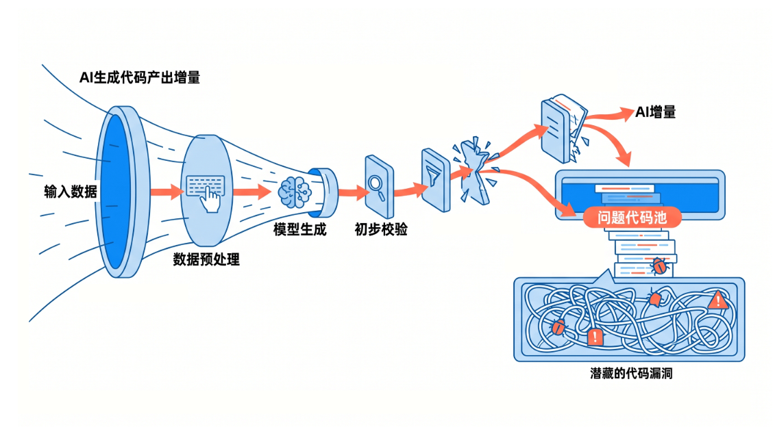 新旧流程打架，缺少针对AI的规则制度